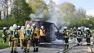 Ein technischer Defekt war die Ursache für den Brand des Sprinters.