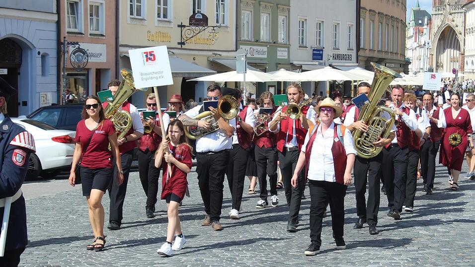 Die Bilder vom Festwochenende der Landshuter Stadtkapelle.
