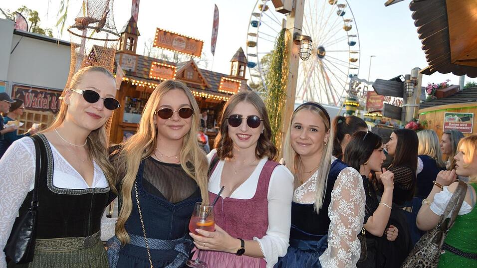 Viele Landshuter feierten am Freitag auf der Dult.&nbsp;