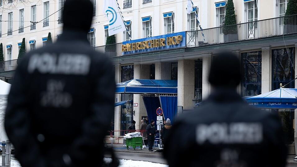F&uuml;r die Polizei bedeutet die Sicherheitskonferenz immer einen Gro&szlig;einsatz. (Archivbild)