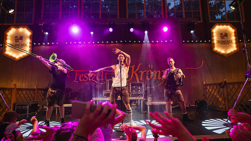 Die Partybilder vom Sonntag, 18. August, aus dem Festzelt Kr&ouml;nner.