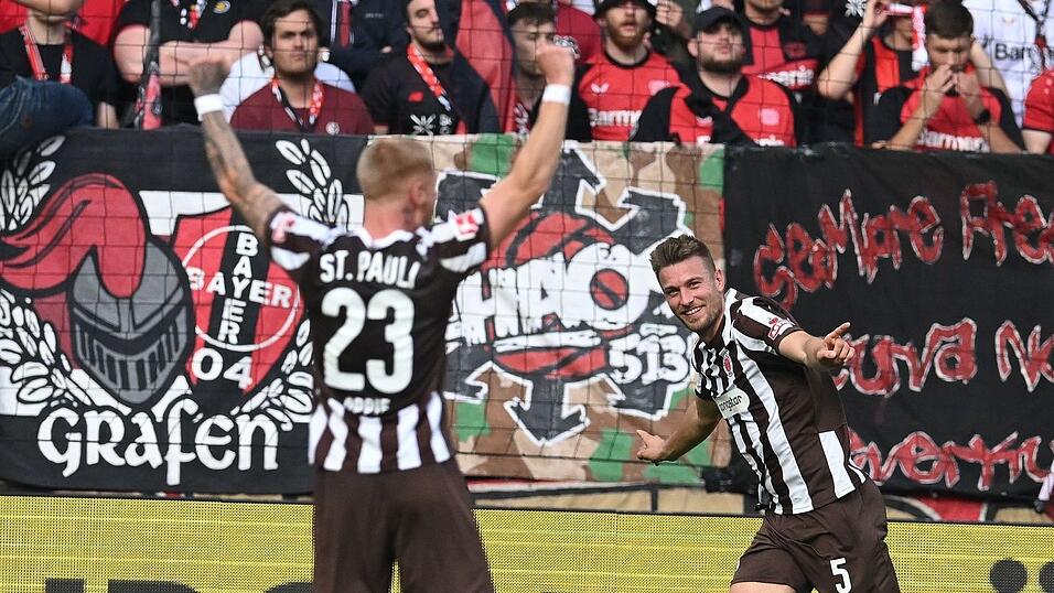 Traf erstmals in der Bundesliga: St. Paulis Abwehrspieler Hauke Wahl