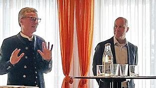 Landrat Bernd Sibler und B&uuml;rgermeister Thomas Etschmann.