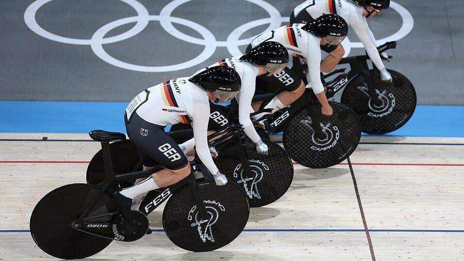 Der deutsche Frauen-Vierer hat WM-Bronze gewonnen. (Archivbild) Der deutsche Frauen-Vierer hat WM-Bronze gewonnen. (Archivbild)