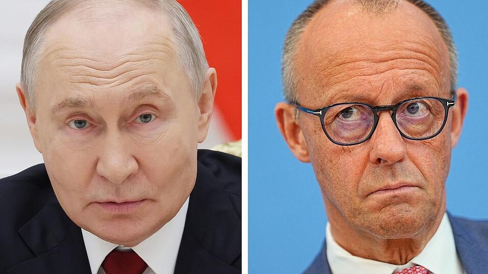 Merz gegen Putin: Die deutsch-russische Konfrontation verschärft sich. Merz gegen Putin: Die deutsch-russische Konfrontation verschärft sich.