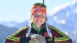 2017 war Laura Dahlmeier die alles überragende WM-Teilnehmerin. (Archivbild) 2017 war Laura Dahlmeier die alles überragende WM-Teilnehmerin. (Archivbild)