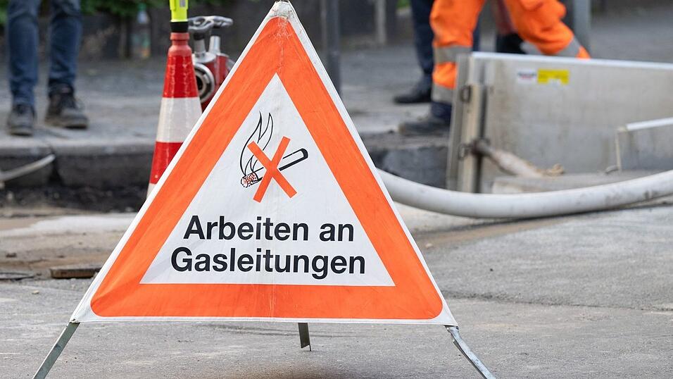 Die Gasleitungen wurden vorübergehend abgestellt. Die Gasleitungen wurden vorübergehend abgestellt.