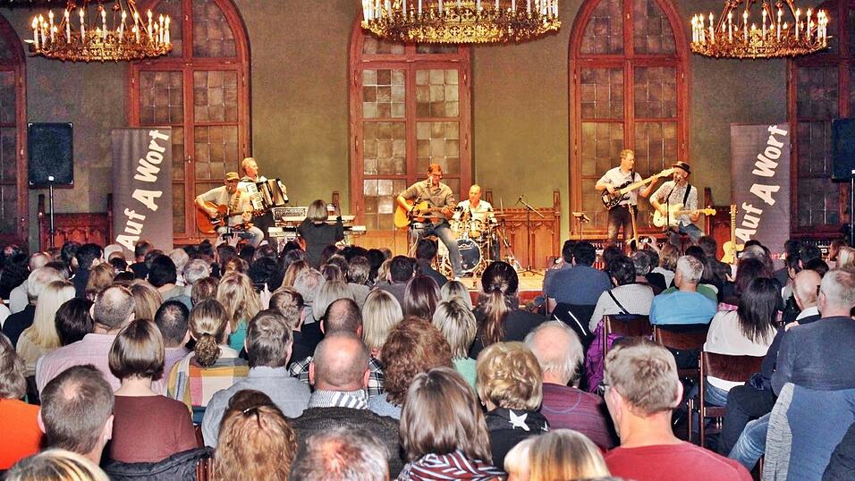 Am Samstagabend spielten 'Auf A Wort' feinsten Austropop in Landshut.&nbsp;