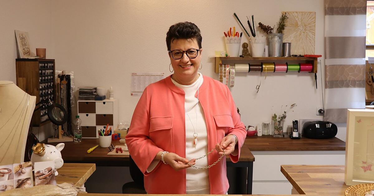 Seit fast 20 Jahren kreiert die Willmeringerin Andrea Plötz Schmuck