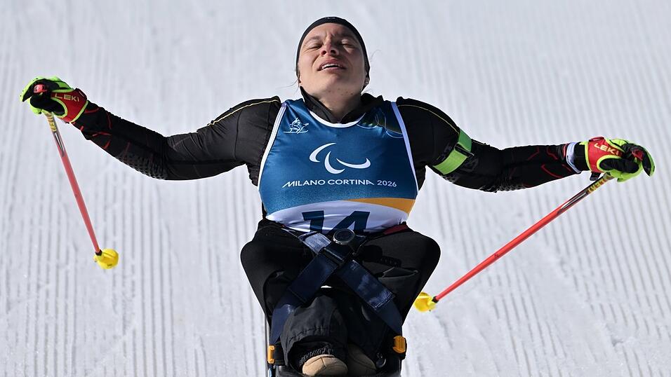 Erleichterter Einlauf auf Platz drei: Anja Wicker.