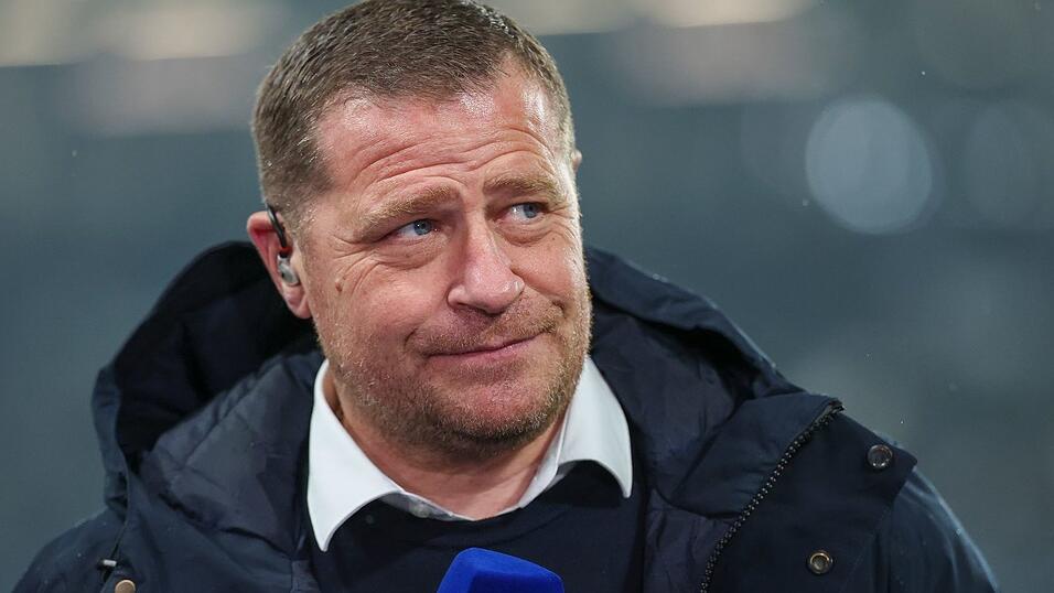 Max Eberl ist froh, dass Harry Kane wieder dabei ist. (Archivbild)