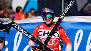 Marco Odermatt gewinnt die Weltcup-Abfahrt von Garmisch-Partenkirchen. Marco Odermatt gewinnt die Weltcup-Abfahrt von Garmisch-Partenkirchen.