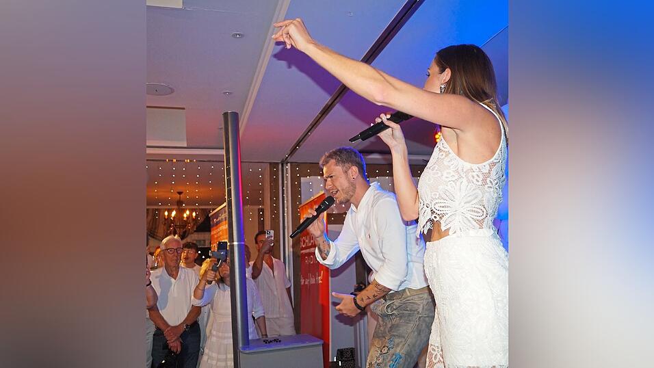 Anni Perka trat solo und mit Max Weidner im Duett auf.