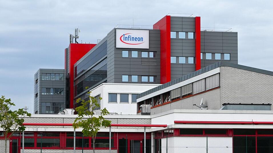 Das Infineon-Werk in Regensburg. Das Infineon-Werk in Regensburg.