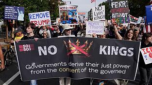 Seit Trumps zweiten Amtsantritt hat es in den USA deutlich mehr Demonstrationen als in seiner ersten Amtszeit gegeben.