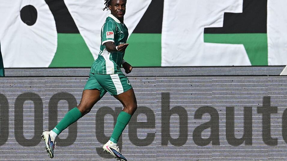 Noel Futkeu brachte F&uuml;rth in Hannover in F&uuml;hrung.