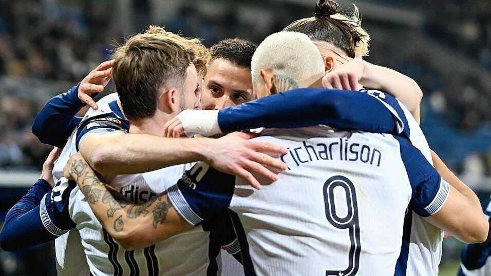 Tottenham jubelt bei der TSG Hoffenheim.