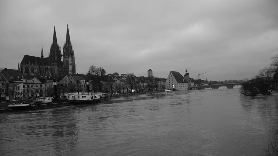 So sah es am Sonntag in Regensburg aus.