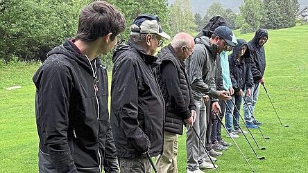 Es gibt drei verschiedene Arten, den Schläger zu halten