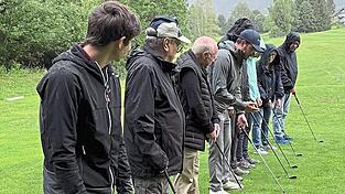 Es gibt drei verschiedene Arten, den Schläger zu halten