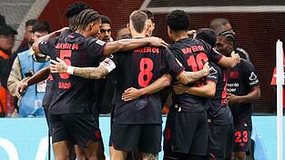 Bayer Leverkusen hatte endlich wieder Grund zu jubeln.