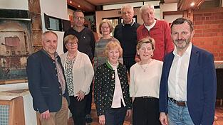 Die Vorstandschaft mit Markus Hofmann (r.) und Markus Kerner (l.)