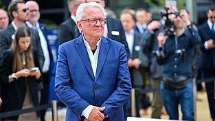Rheinmetall-Chef Armin Papperger steht unter besonderem Personenschutz. (Archivbild) Rheinmetall-Chef Armin Papperger steht unter besonderem Personenschutz. (Archivbild)