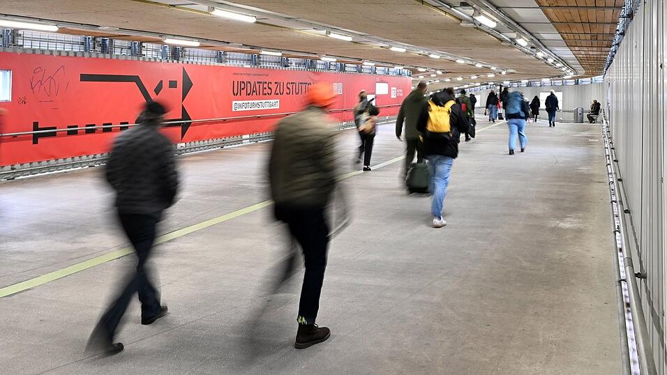 Das Videospiel orientiert sich am Verbindungstunnel zwischen den Stuttgarter Gleisen und der City. (Archivbild)