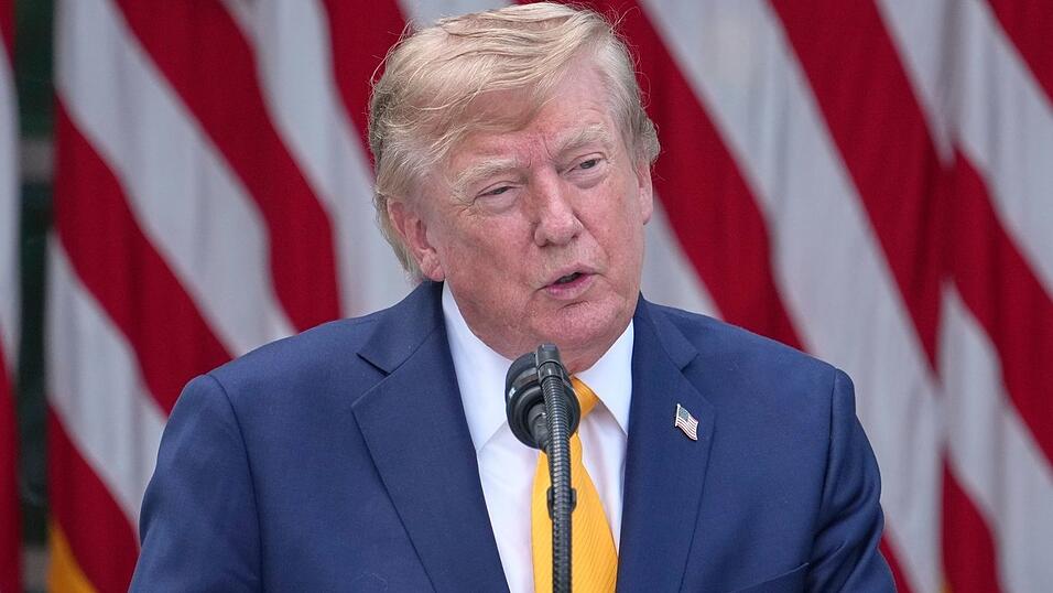 Trump hat eine neue Idee für eine Umbenennung (Archivbild). Trump hat eine neue Idee für eine Umbenennung (Archivbild).