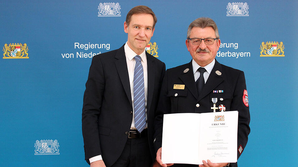 Hermann Ertl, Ehrenbrandmeister Stadt Landshut