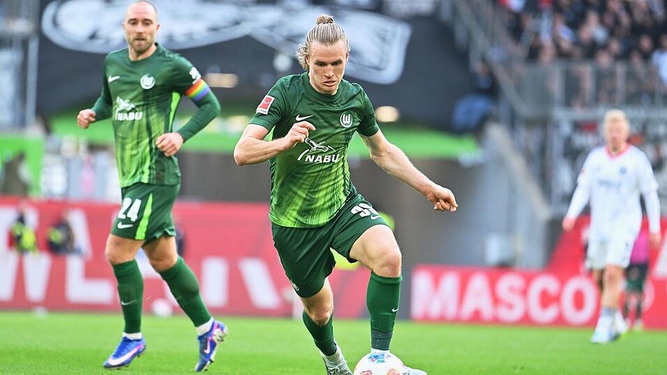 Patrick Wimmer vergab die gro&szlig;e Chance zur Frankfurter F&uuml;hrung.