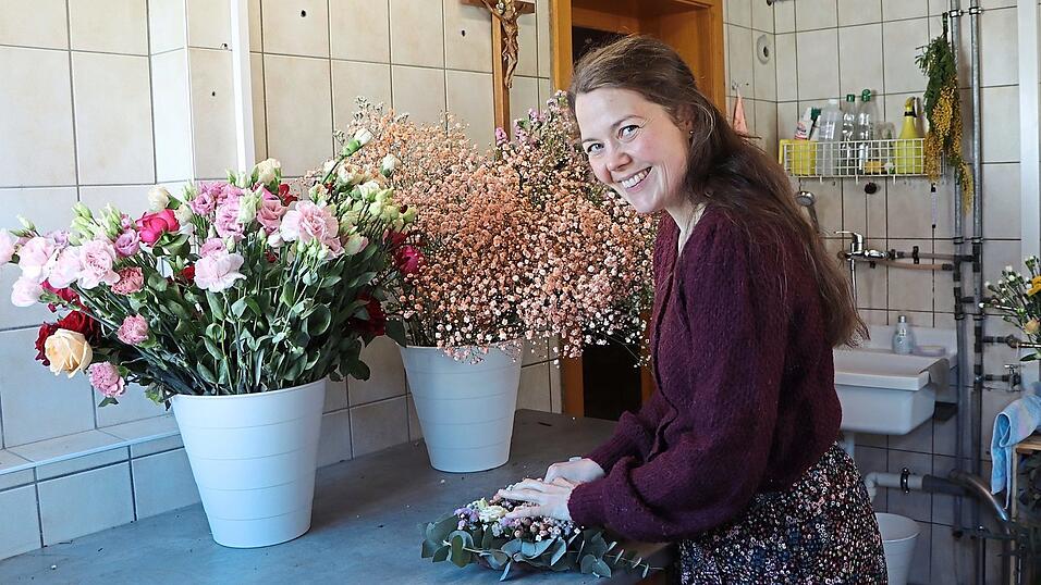 Anna Vogl in ihrer neuen Werkstatt. Anna Vogl in ihrer neuen Werkstatt.