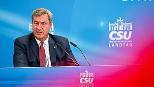 Markus Söder fordert Konsequenzen aus dem Linken-Sieg in Berlin. Markus Söder fordert Konsequenzen aus dem Linken-Sieg in Berlin.