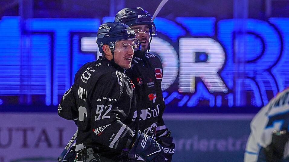 Tigers-Defender Marcel Brandt hatte am Sonntag gleich in mehrerlei Hinsicht Grund zum Strahlen.