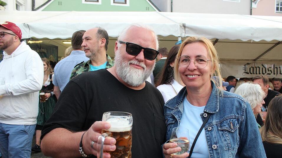 Das Bismarckplatzfest in Landshut war auch am Samstag gut besucht.