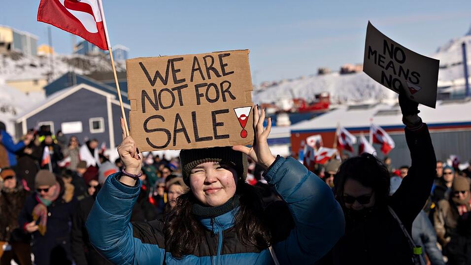In Gr&ouml;nland sto&szlig;en die Besitzanspr&uuml;che von US-Pr&auml;sident Trump auf Ablehnung. (Archivbild)