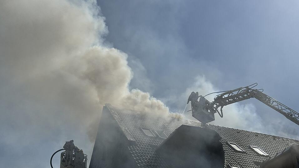 Am Donnerstagvormittag ist in Nittendorf ein Haus in Brand geraten.&nbsp;