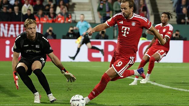Harry Kane erzielte seine ersten beiden Pflichtspieltore in dieser Saison. Harry Kane erzielte seine ersten beiden Pflichtspieltore in dieser Saison.