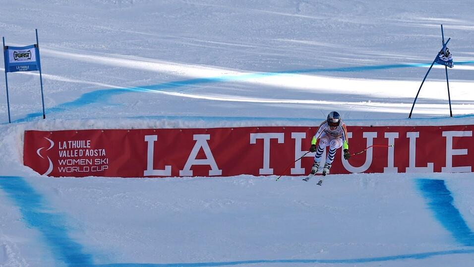 In La Thuile fand am Donnerstag das erste von zwei Super-G-Rennen in dieser Woche statt.