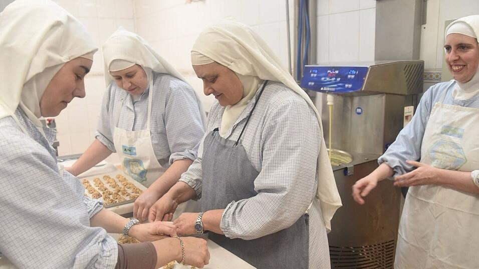 Die Klarissen sind f&uuml;r ihre S&uuml;&szlig;igkeiten aus der Klostermanufaktur bekannt. (Handoutbild)