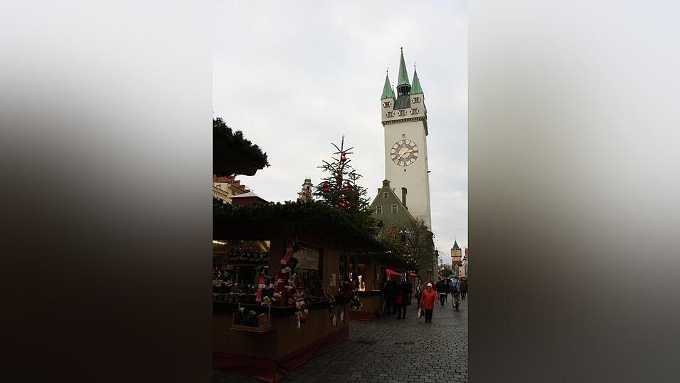 Blick auf den Christkindlmarkt 2019.