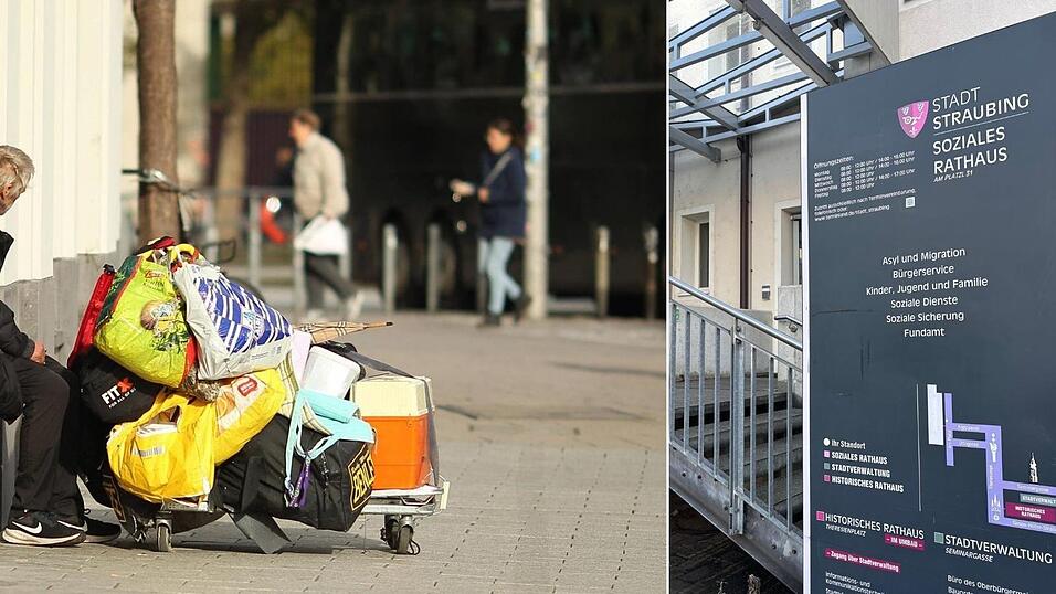 Ein Bild, das man oft nur aus Großstädten oder dem Ausland kennt: ein Obdachloser mit all seinem Hab und Gut auf einem Einkaufswagen. „Die Leute, die bei uns aufschlagen, werden definitiv mehr“, sagt Doris Wölfl, Sachbearbeiterin der Fachstelle für Obdachlosenfürsorge im Amt für soziale Dienste. Ein Bild, das man oft nur aus Großstädten oder dem Ausland kennt: ein Obdachloser mit all seinem Hab und Gut auf einem Einkaufswagen. „Die Leute, die bei uns aufschlagen, werden definitiv mehr“, sagt Doris Wölfl, Sachbearbeiterin der Fachstelle für Obdachlosenfürsorge im Amt für soziale Dienste.