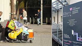 Ein Bild, das man oft nur aus Großstädten oder dem Ausland kennt: ein Obdachloser mit all seinem Hab und Gut auf einem Einkaufswagen. „Die Leute, die bei uns aufschlagen, werden definitiv mehr“, sagt Doris Wölfl, Sachbearbeiterin der Fachstelle für Obdachlosenfürsorge im Amt für soziale Dienste. Ein Bild, das man oft nur aus Großstädten oder dem Ausland kennt: ein Obdachloser mit all seinem Hab und Gut auf einem Einkaufswagen. „Die Leute, die bei uns aufschlagen, werden definitiv mehr“, sagt Doris Wölfl, Sachbearbeiterin der Fachstelle für Obdachlosenfürsorge im Amt für soziale Dienste.
