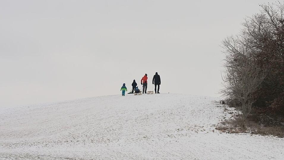 K&auml;lte und mancherorts Schnee sorgen in Bayern f&uuml;r Winter-Feeling.