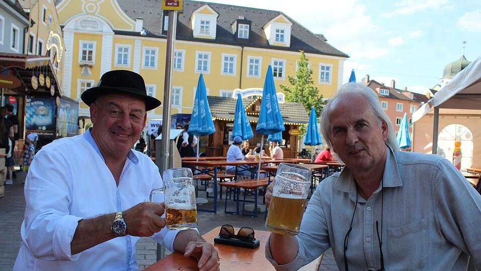 Das Bismarckplatzfest in Landshut war auch am Samstag gut besucht.