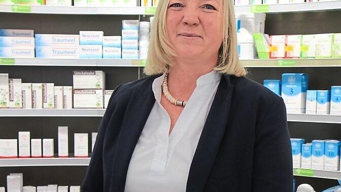 Die Apotheke von Sandra Mildner zieht an sich nur ein kleines Stück die Straße nach unten. Der neue Standort sei vorteilhafter, sagt Mildner. Die Apotheke von Sandra Mildner zieht an sich nur ein kleines Stück die Straße nach unten. Der neue Standort sei vorteilhafter, sagt Mildner.