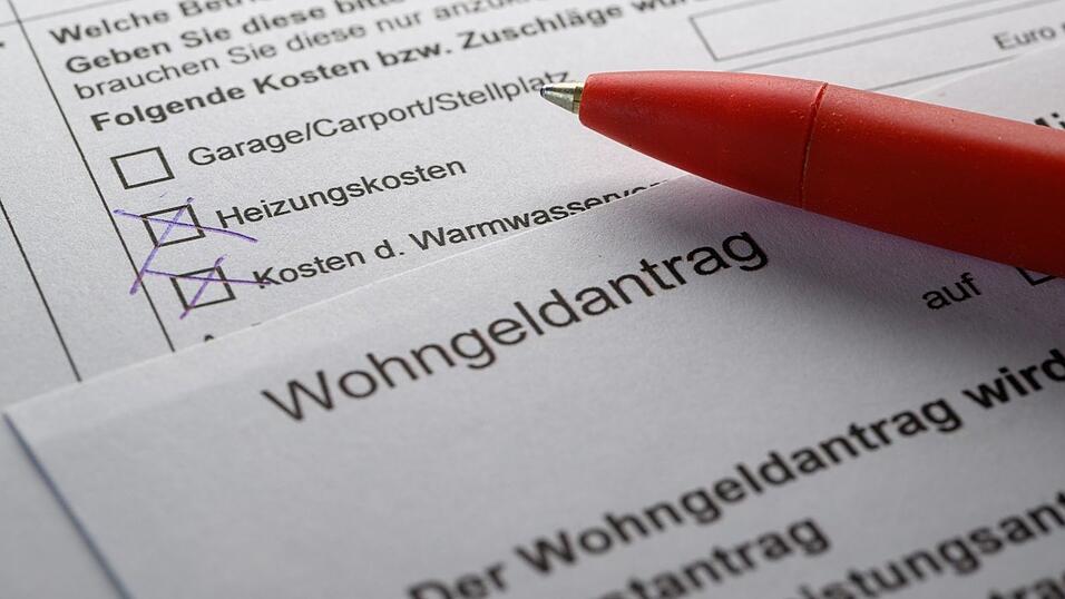Im Schnitt bezogen reine Wohngeldhaushalte 289 Euro pro Monat. (Symbolbild)