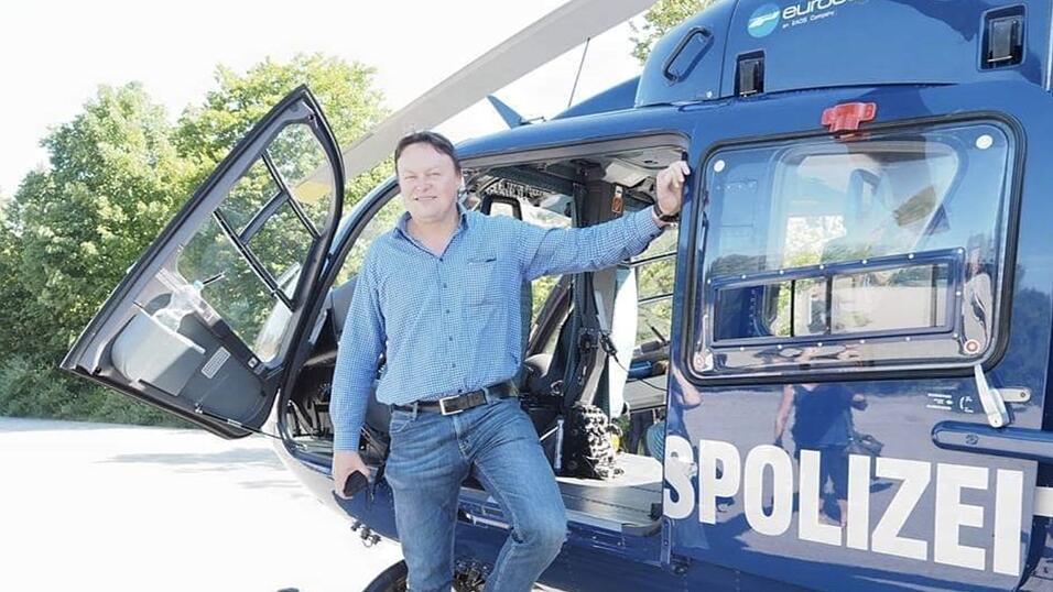 Diese Aufnahme von Peter Kallus entstand im Juni 2013, als er mit der Bundespolizei im Hubschrauber über dem Katastrophengebiet unterwegs war.