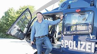 Diese Aufnahme von Peter Kallus entstand im Juni 2013, als er mit der Bundespolizei im Hubschrauber über dem Katastrophengebiet unterwegs war.