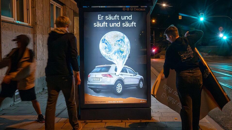 Schon vor der Eröffnung der IAA hatte es Proteste gegen die Messe gegeben.
